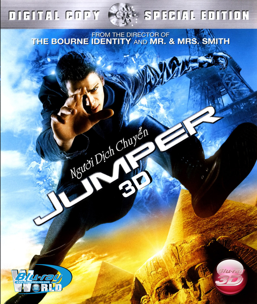 D164. JUMPER - NGƯỜI DỊCH CHUYỂN 3D 25G (DTS-HD MA 5.1)  
